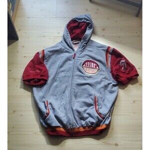 Harlem Globetrotters 2001 75th Anniversary Platinum Fubu jacket mens XL